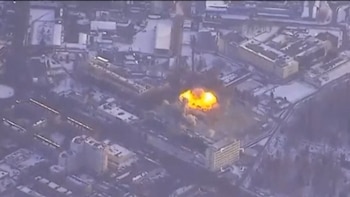 Ucrania bombardeó una fábrica rusa