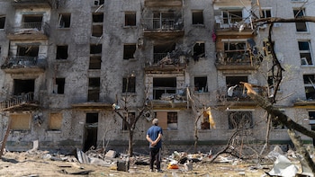 Rusia intensificó sus ataques sobre la región de Kiev al mayor ritmo desde marzo de 2022
