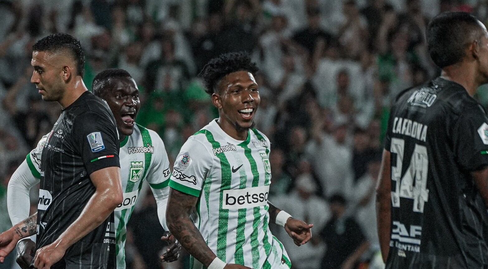 Atlético Nacional goleó al Once Caldas por 4-0 en Medellín, por la primera fecha de la Liga BetPlay 2025 - crédito Atlético Nacional