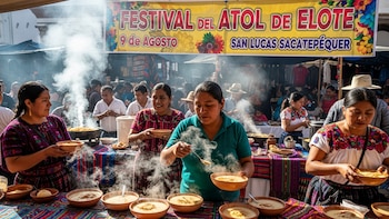 Guatemala: El municipio de San Lucas Sacatepéquez celebrará el 9 de agosto el Festival del Atol de Elote