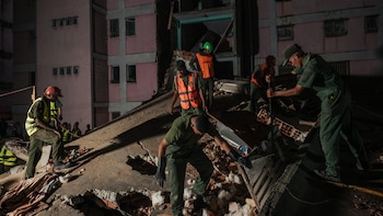 En las ciudades afectadas en Venezuela, los habitantes se preguntaban dónde estaba el ejército