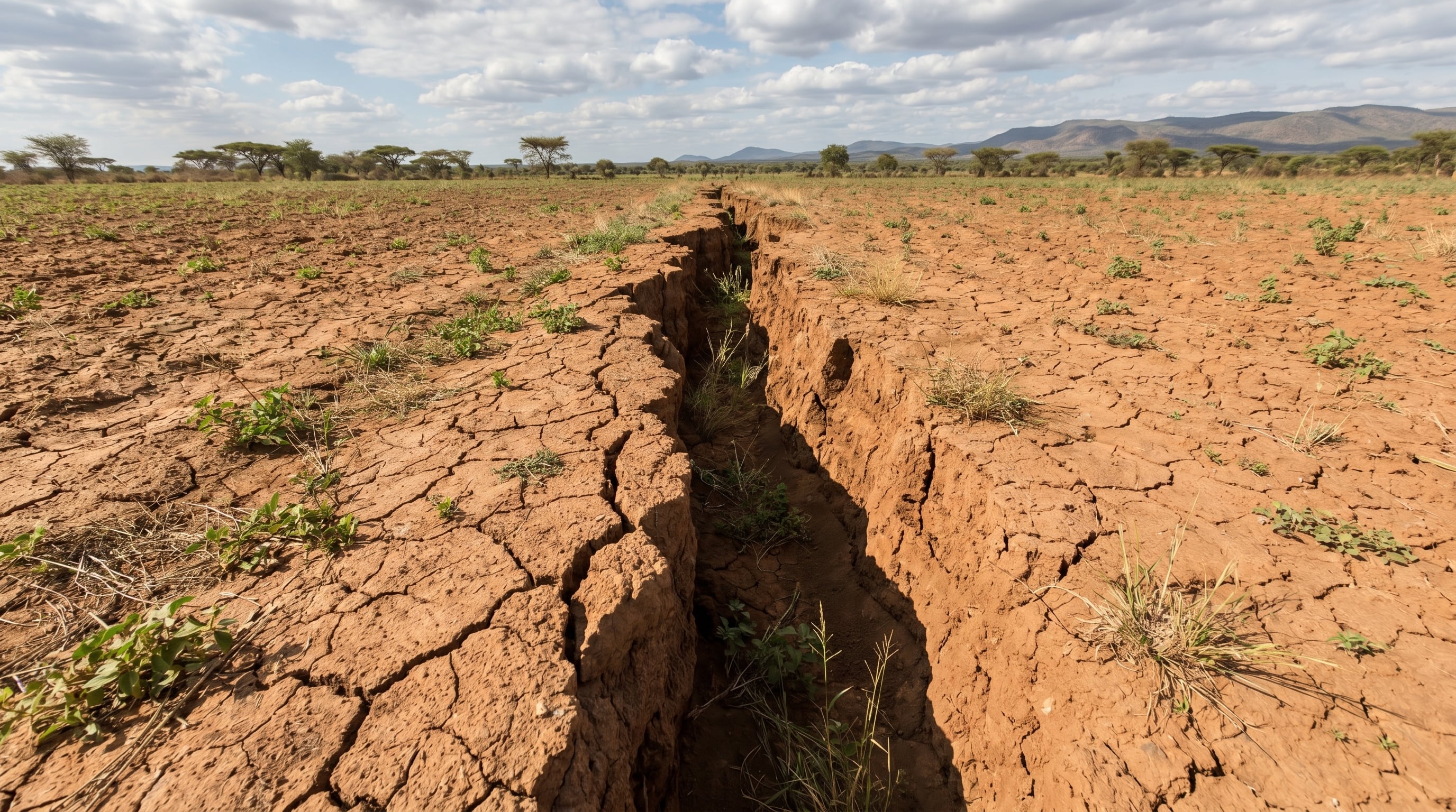 El ritmo de separación de placas africana y somalí alcanza 4,7 milímetros por año y favorece la actividad volcánica en la región (Imagen Ilustrativa Infobae)
