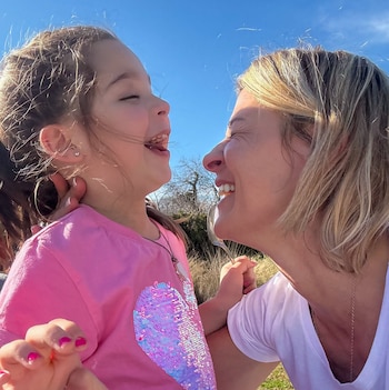 Eugenia Tobal, antes de emocionarse