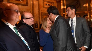 Sergio Massa en Cicyp. (Crédito: