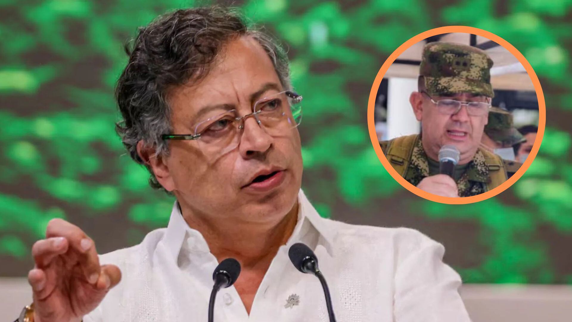 Gustavo Petro enfureció con periodista que destapó filtraciones en el Ejército y lo acusó de presionar a guerrillero: “Fue grabado por las cámaras”