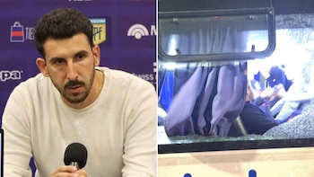 “Tiene una doble herida de bala”: el presidente de Tigre dio detalles del estremecedor ataque que sufrió el micro de los fanáticos en Uruguay