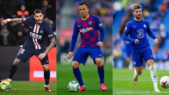 Icardi, Arthur y Werner, 3