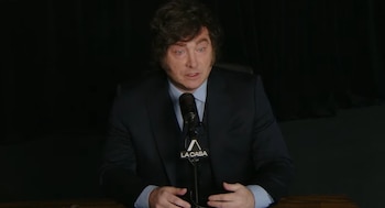 Javier Milei en La Casa Streaming