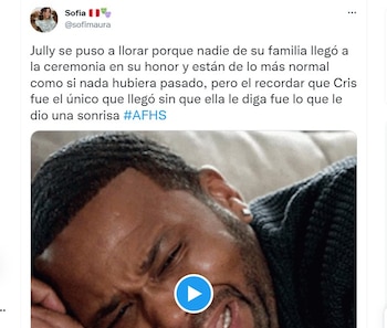 Usuarios reaccionan a escena de