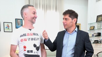La entrevista que brindó Axel