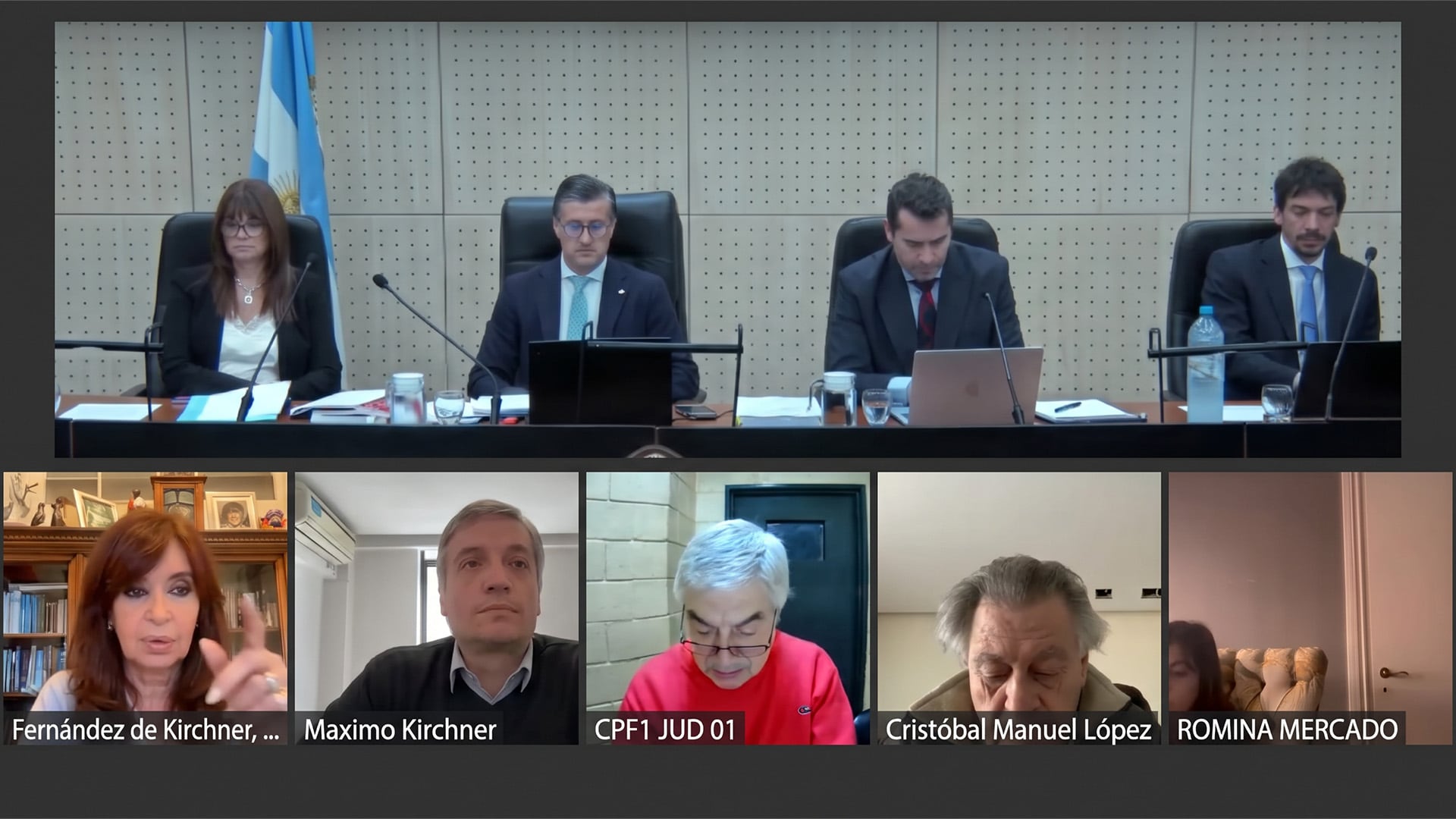 Continúa el juicio por Hotesur - Los Sauces contra Cristina y Máximo Kirchner