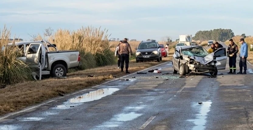 Santa Fe: murió una adolescente que había sobrevivido a un choque frontal en la Ruta 14 cerca de Christophersen