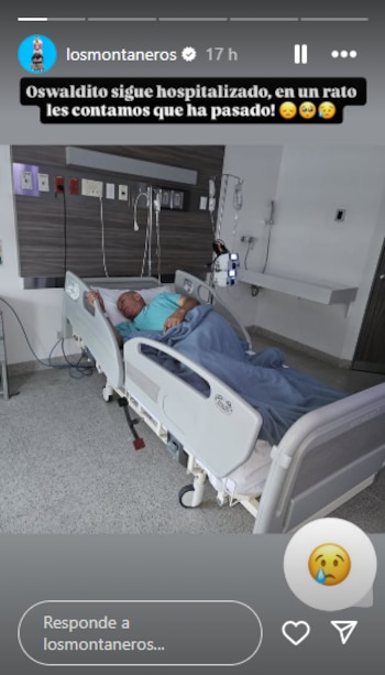 Oswaldo fue ingresado de urgencia