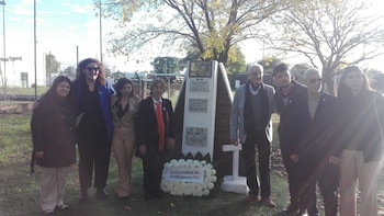 Familiares y veteranos de guerra