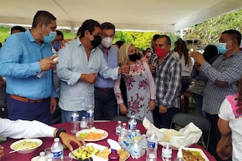 La fiesta de Salgado Macedonio