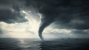 Los tornados landspout se extienden