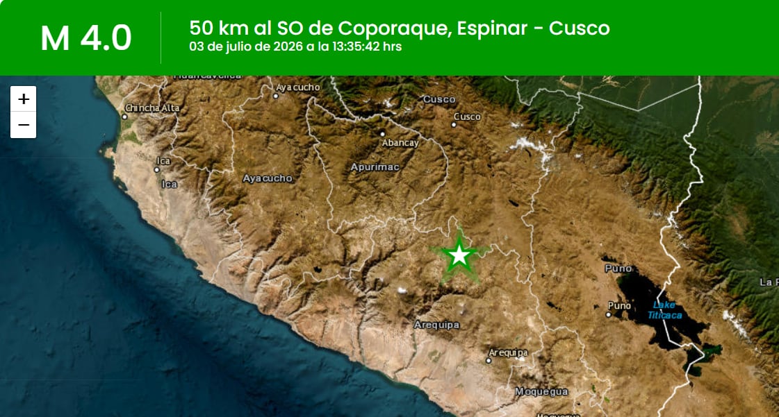 Sismo en Cusco
