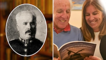 La biografía de un histórico jefe del Regimiento de Patricios se convirtió en un libro que unió a cuatro generaciones