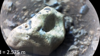 Las rocas típicas de Marte contenían un mineral precioso que los científicos no esperaban encontrar. (NASA)