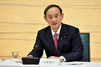 El primer ministro de Japón,