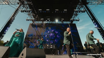 La segunda presentación de la Orquesta Hermanos Flores en Coachella fortaleció su proyección internacional y el reconocimiento de la música popular salvadoreña. (Cortesía: Coachella)