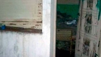 La casa donde hallaron muertos