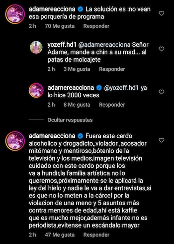 Alfredo Adame contra Gustavo Adolfo Infante por pleito en Sale el Sol con Joanna Vega Biestro y Ana María Alvarado