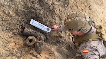 La Armada neutraliza dos proyectiles