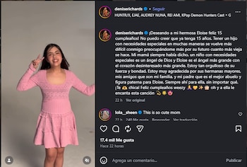Denise Richards celebró el cumpleaños de su hija menor. (Instagram)