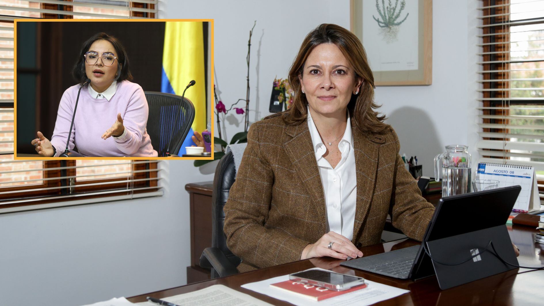 La senadora Jennifer Pedraza critica la designación de Ana María Vesga como ministra de Salud