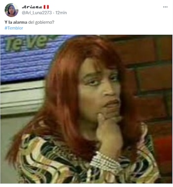 Memes del sismo que se