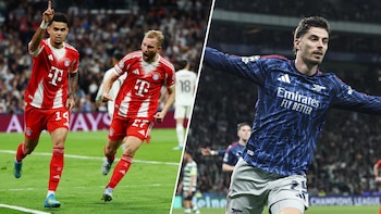 Bayern Múnich le ganó 2-1 a Real Madrid y Arsenal se impuso 1-0 al Sporting de Lisboa por los cuartos de la Champions: todos los goles