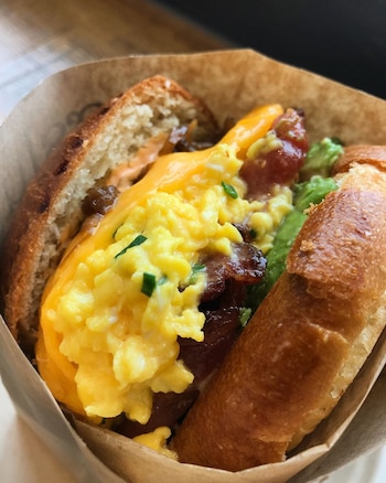 Eggslut ofrece un gran menú,