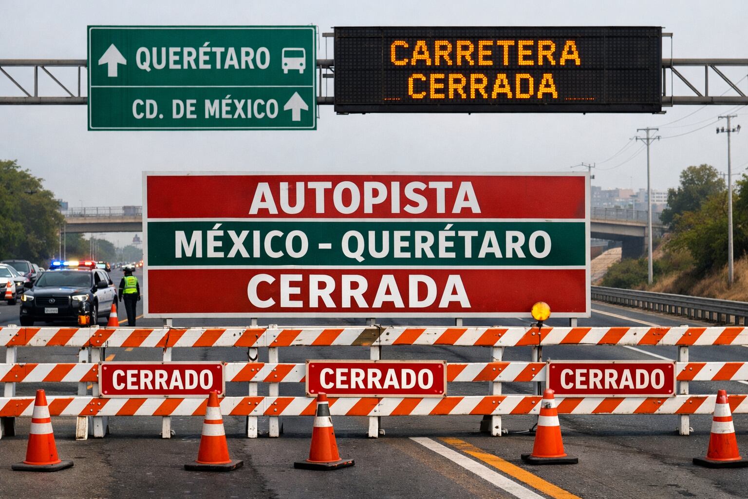 Caminos y Puentes Federales (CAPUFE) y la Secretaría de Infraestructura, Comunicaciones y Transportes informaron sobre una serie de cierres parciales. (Imagen Ilustrativa Infobae)