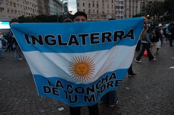 Festejos Argentina Inglaterra en el Mundial 2026 - Obelisco