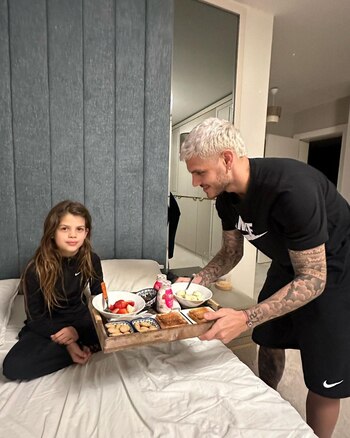 Mauro Icardi le sirvió un