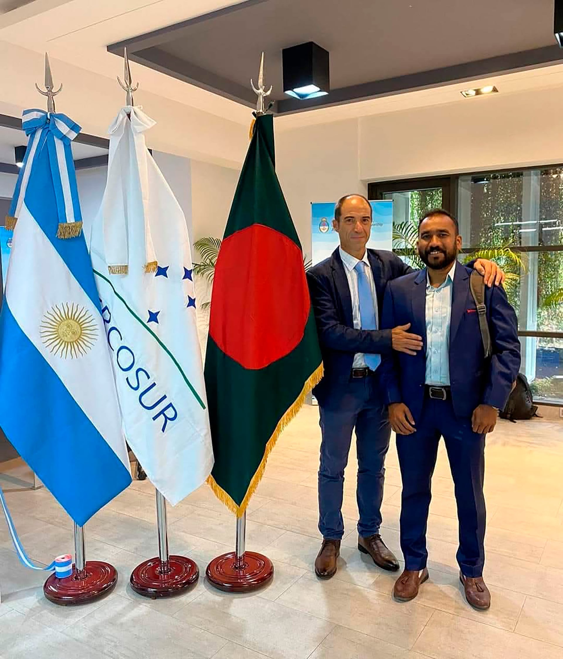 Sebastián Gubia y Jewel formaron una amistad que atraviesa fronteras gracias a la selección argentina