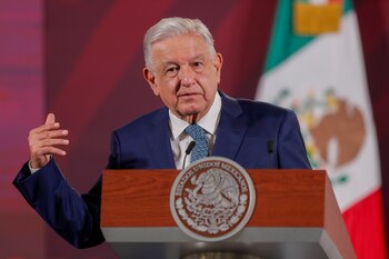 El presidente de México, Andrés