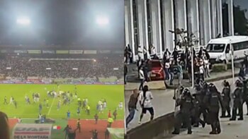 Nuevamente barras bravas afectan el