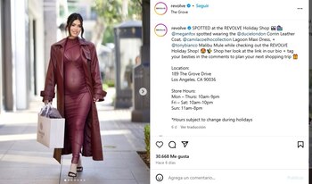 Megan Fox dejó ver su