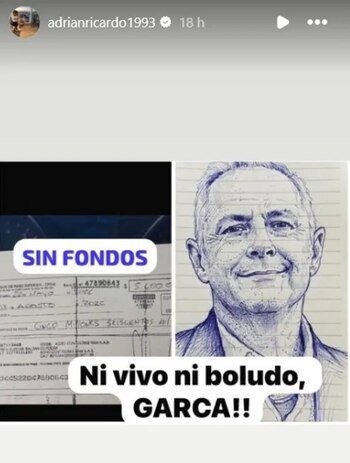 posteo centurión contra manuel pérez