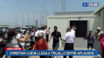 Christian Cueva fue ovacionado entre