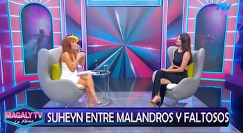 Suheyn Cipriani se emociona durante