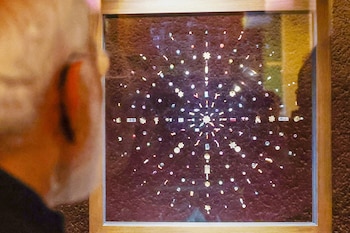 La exposición en Nueva Delhi