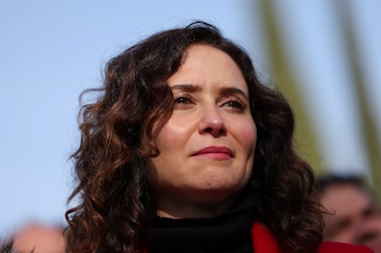 Isabel Díaz Ayuso, presidenta de la Comundiad de Madrid. (REUTERS/Isabel Infantes)