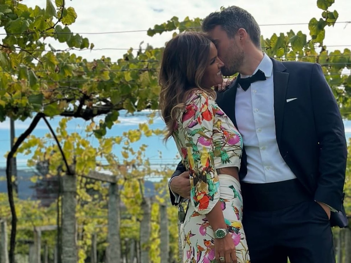 Las primeras imágenes de Marta López y Alejandro Huerta tras su boda: “La persona que más ha llorado ha sido el novio” - Infobae