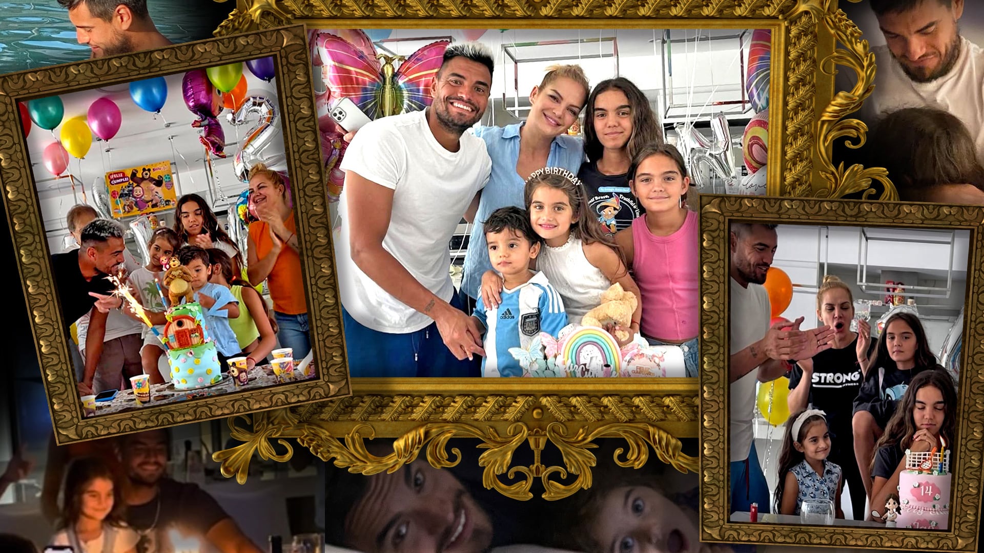 En pareja desde 2008 con Sergio Chiquito Romero, Eliana Guercio, tienen cuatro hijos, Jazmín(15), Chloé (12),Meghan (6) y Luca(2)