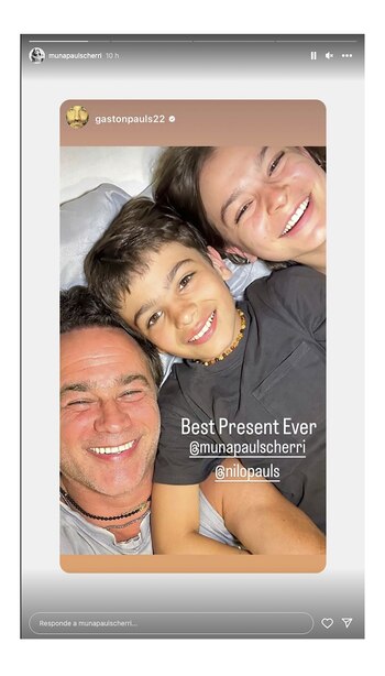 Gastón Pauls empezó su cumpleaños