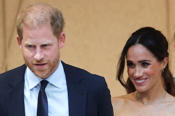 Harry y Meghan, en una