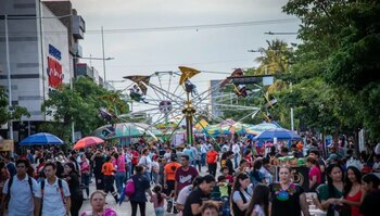 Los festejos contemplaban la instalación